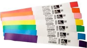 Produktbild Zebra Z-BAND DIRECT ADULT 25X279MM (Weiss)