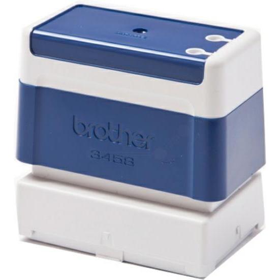 Inkadoo, Stempel, Brother PR-3458E6P Stempel blau 34 x 58 mm VE=6 Blau Brother SC 2000