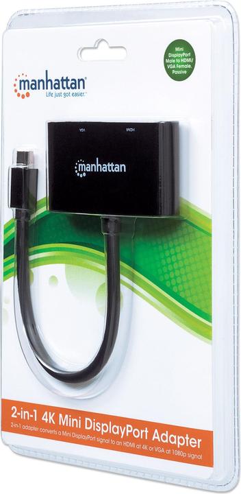 Actual product image Manhattan Video converter (Mini DP, 7.30 cm)