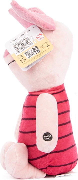 Actual product image Sambro Disney - Plush w. Sound - Piglet (I-WTP-9274-3-FO) (28 cm)