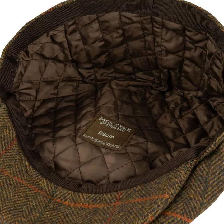 Actual product image Jack Pyke Mens Tweed Flat Cap (60)