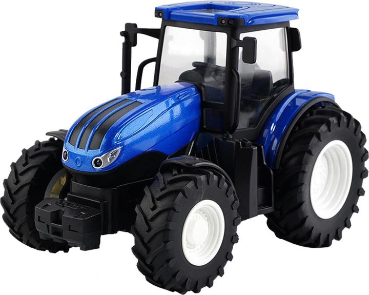 Produktbild Amewi RC Traktor mit Räum-Schiebeschild LiIon 500mAh blau/6+ (RTR Ready-to-Run)