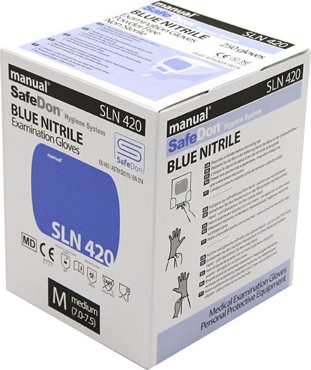 Actual product image Nitrile Safedon SLN 420 M (M)