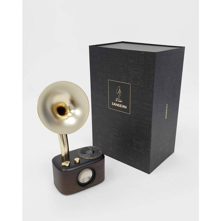 Image du produit Sangean WR-45X Gold Radio VHF (FM) AUX, Bluetooth Oplaadbaar Zwart, Goud (FM, VHF, Bluetooth)