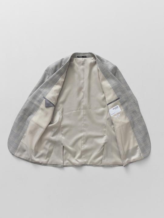 Actual product image Selected Checked Single Breasted Blazer (52)