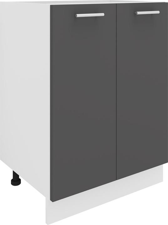 Immagine prodotto VCM Armadio da cucina Larghezza 60 cm Ante a battente Armadio Base Cucina Mobili Cucina Esilo (60 x 46 x 82 cm)
