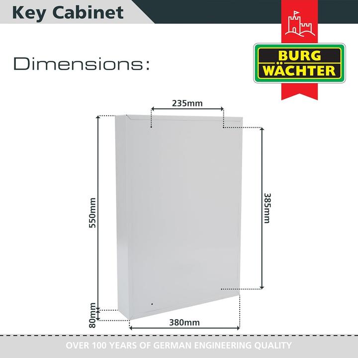 Actual product image Burg Wächter Key cabinet 6850/100 PZ