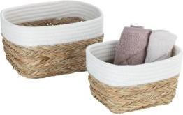 Produktbild Wenko Aufbewahrungskorb Rika weiss (15 cm)