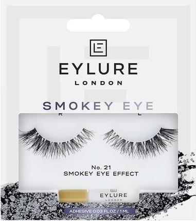 Eylure Smokey Eyes False Eyelashes With Glue 21 (Künstliche Wimpern)