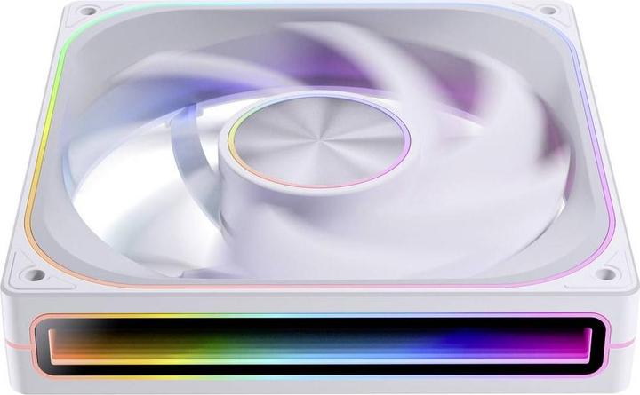 Actual product image Jonsbo ZA-140W PWM-Lüfter, ARGB - 140mm, weiss (140 mm, 1x)