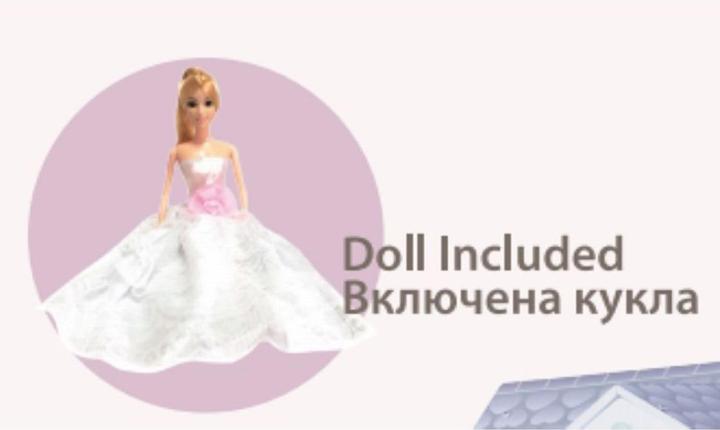 Moni Holz-Puppenhaus 4107 Aria 14-teilig