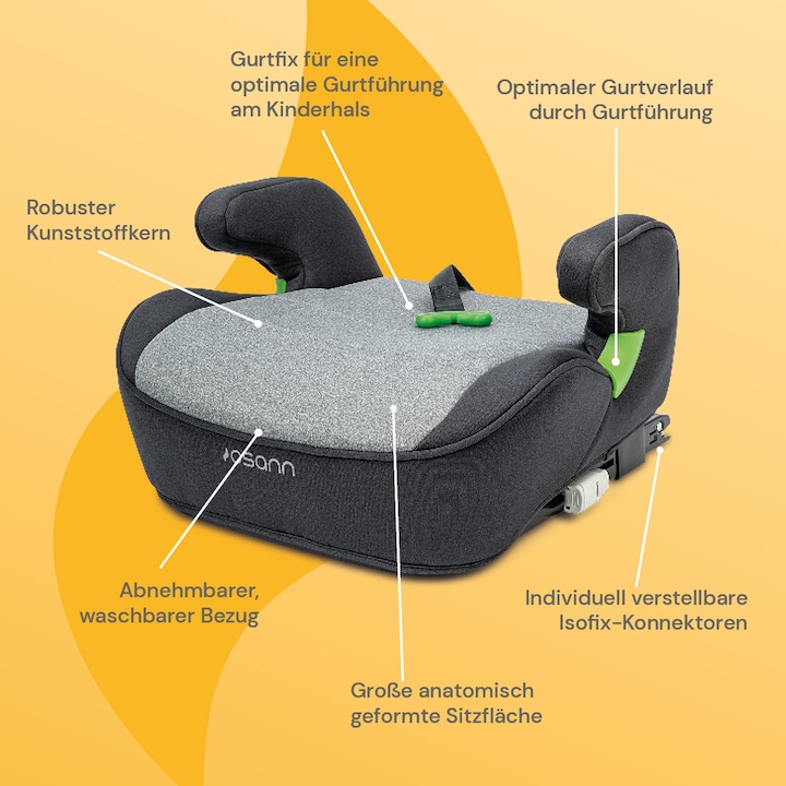 Productafbeelding Osann Lux Isofix (Zitverhoger, ECE R129/i-Size standaard)