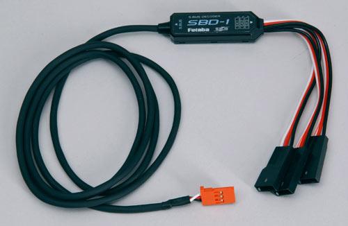Actual product image Futaba Decoder SBD-1 with 1100 mm