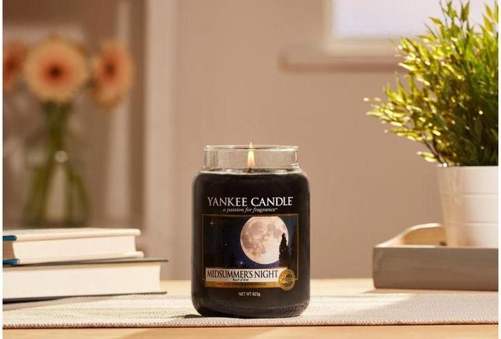 Actual product image Yankee Candle Midsummer's Night Small Jar Scented Candle
