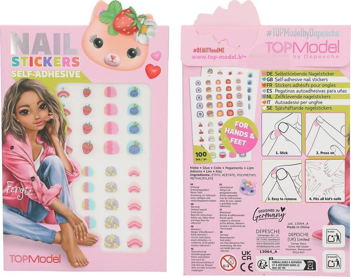 Immagine prodotto Top Model (Bundle) TOPModel - Adesivi per unghie autoadesivi BEAUTY and ME ( 0413064 ) (Unghie artificiali)