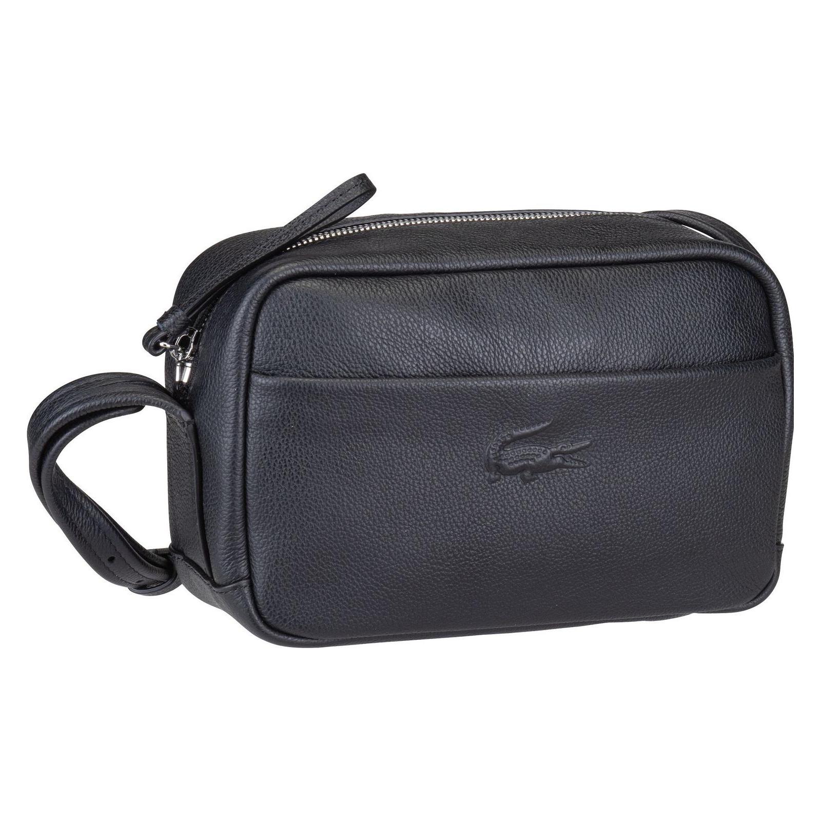 Lacoste, Damen, Handtasche, Umhängetasche City Court 4506, Schwarz