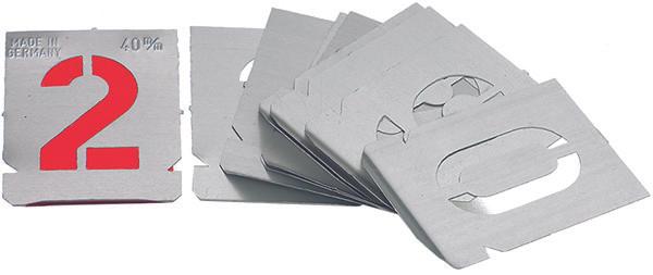 Produktbild Walkron Zinkschablone