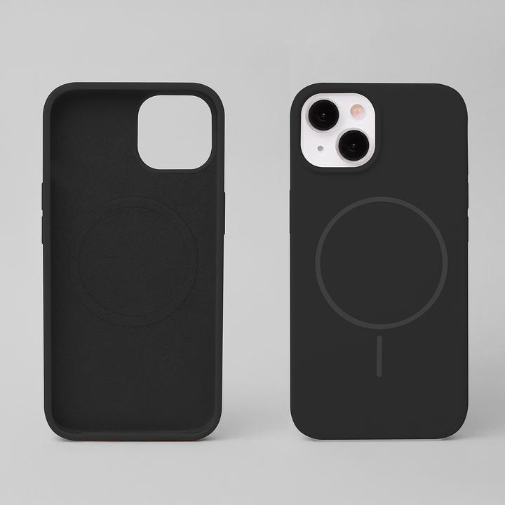 Produktbild OEM Silicone Thin Mag case for iPhone 16 Pro Max 6,9" black (Apple iPhone 16 Pro Max)