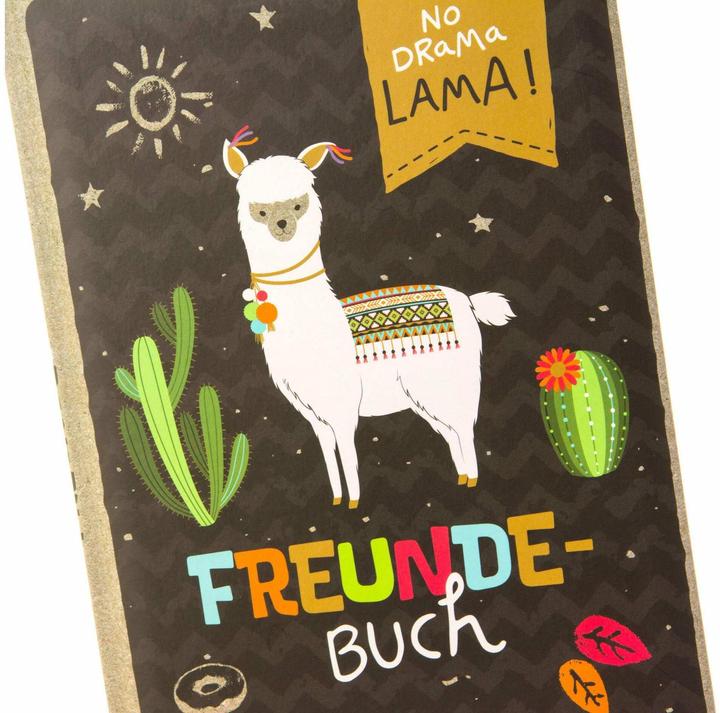 Produktbild Goldbuch Freundebuch Lama (2023)
