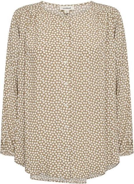 vert kaki et blanc à pois