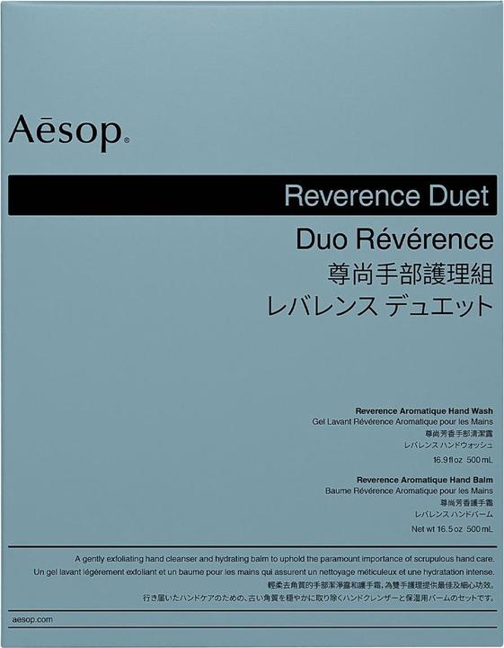 Actual product image Aesop Reverence Duet Set (1000 ml)