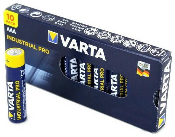 Produktbild Varta Industrial Alkaline (10 Stk., AAA, 1250 mAh)