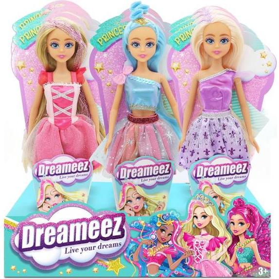 Dreameez Bambole Principesse Fun, Ast 4