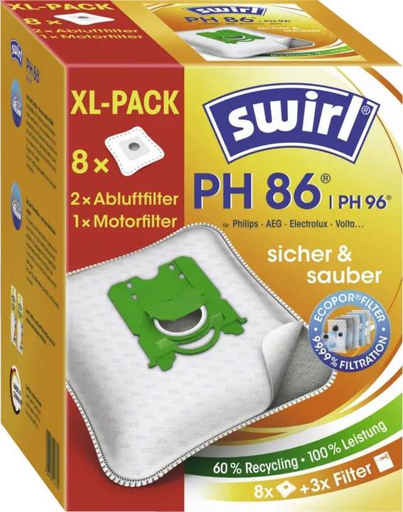 Swirl PH 86/96 XL Vorteilspack EcoPor® (8 x)