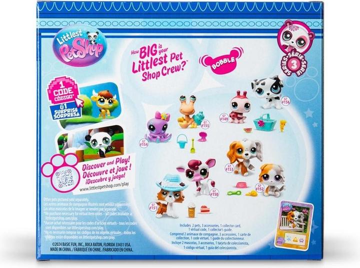 Produktbild Littlest Pet Shop Set mit 2 Figuren, Serie 3 Mix