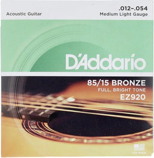 Actual product image D'Addario Ez920 (6 x, Guitar, 0.05")