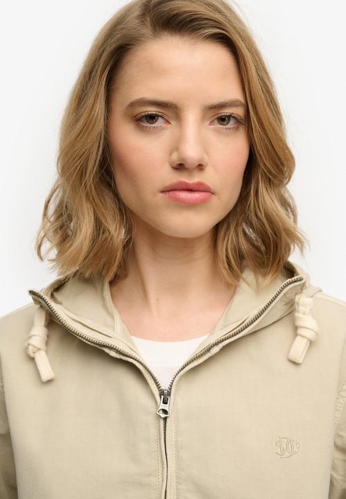 Produktbild Superdry Damen Kapuzenjacke aus gewaschenem Twill (S)