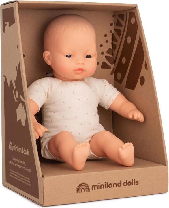 Produktbild Miniland Weichkörperpuppe Asia