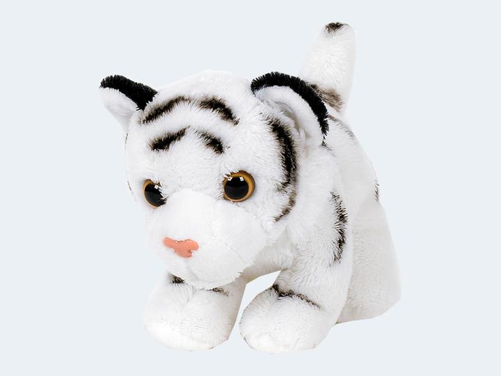 Actual product image Semo Plush Tiger Newbies 13cm white