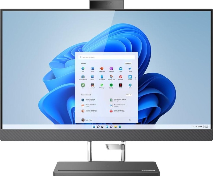 Produktbild Lenovo IdeaCentre AIO 5 – 27IAH7 (Intel Core i7-12700H, 16 GB, 1000 GB, Arc A370M)