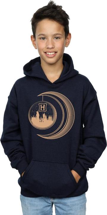 Actual product image Boys Hogwarts Moon Hoodie (152, 158)