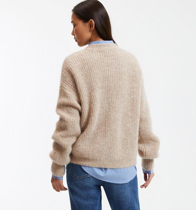 Immagine prodotto La Redoute Collections Cardigan con abbottonatura e scollo a V (L)
