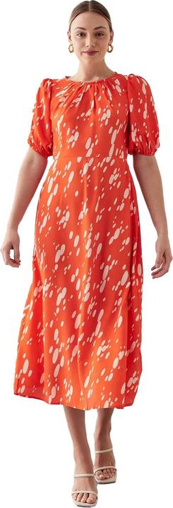 Produktbild Dorothy Perkins Gepunktetes Grosses Gepufftes Midikleid (40 D)
