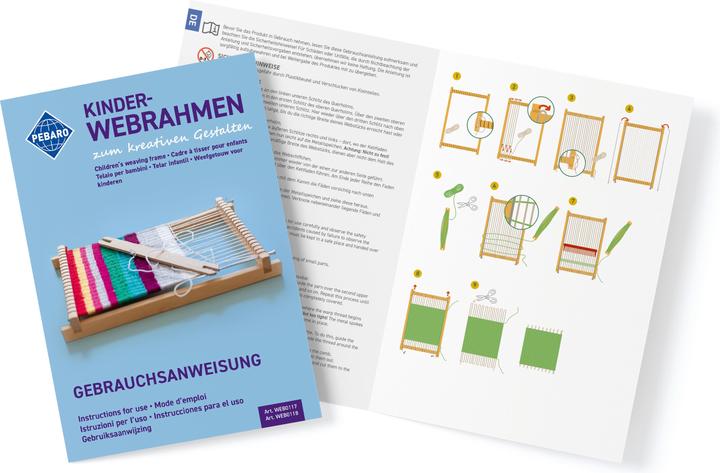 Actual product image Peter Bausch Holz-Webrahmen - ca. 29 x 18,5 cm