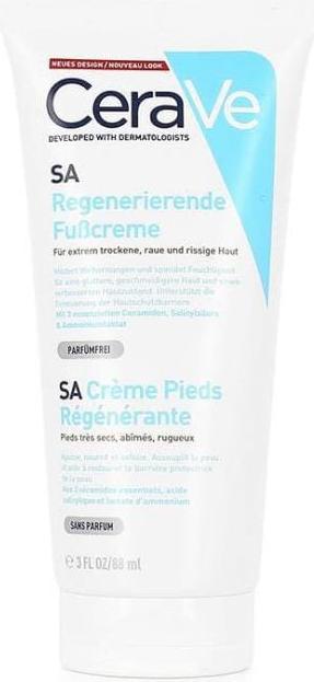 Produktbild CeraVe SA Regenerierende Fusscreme (Fusscrème & Fussgel, 88 ml)