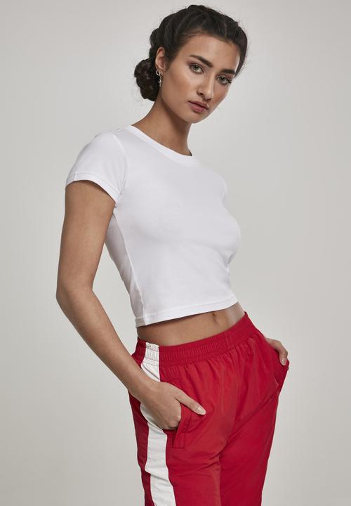 Image du produit Urban Classics Ladies Stretch Jersey Cropped Tee (M)
