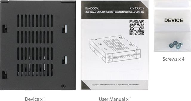 Produktbild Icy Dock flexiDOCK MB522SP-B