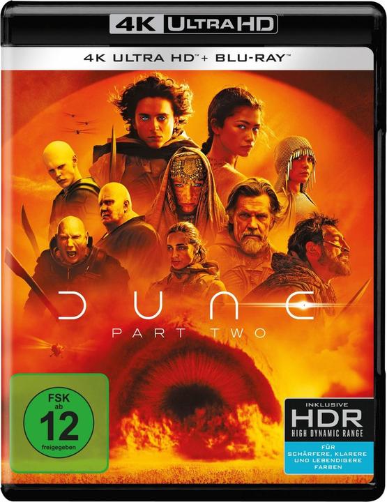 Dune: Parte seconda 4k UHD (4k Blu-ray, 2024, Tedesco, Inglese)