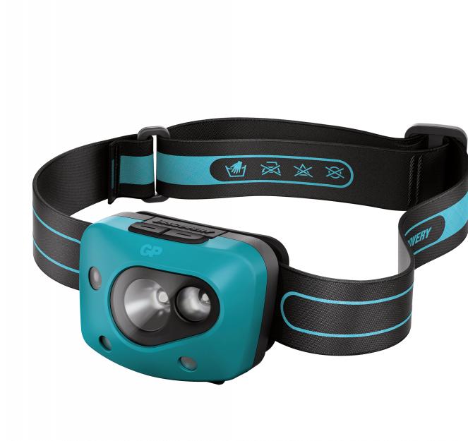 Actual product image GP Batteries GP Discovery Headlamp CH44 (300 lm)