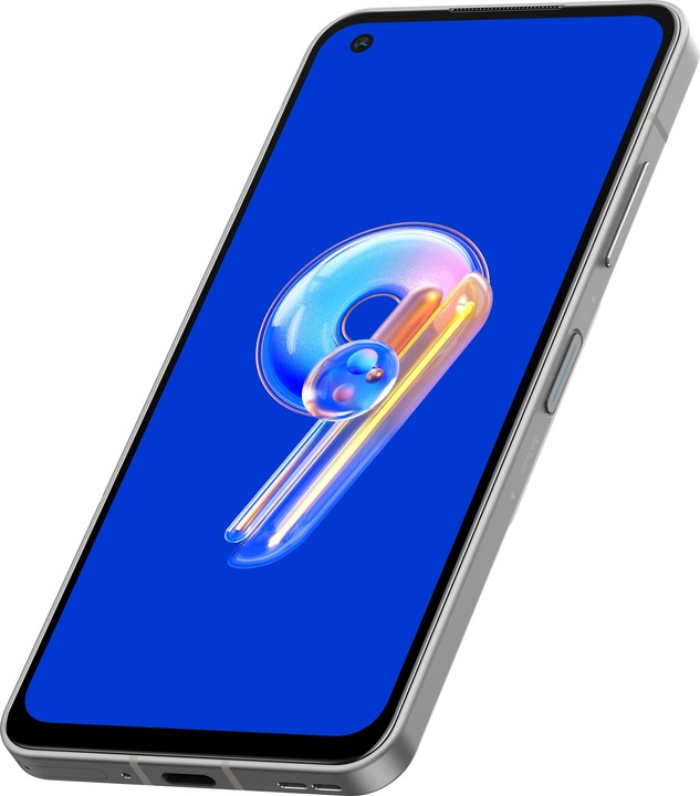 ASUS Zenfone 9 (128 Go, Blanc clair de lune, 5.92", Double SIM, 50 Mpx, 5G)