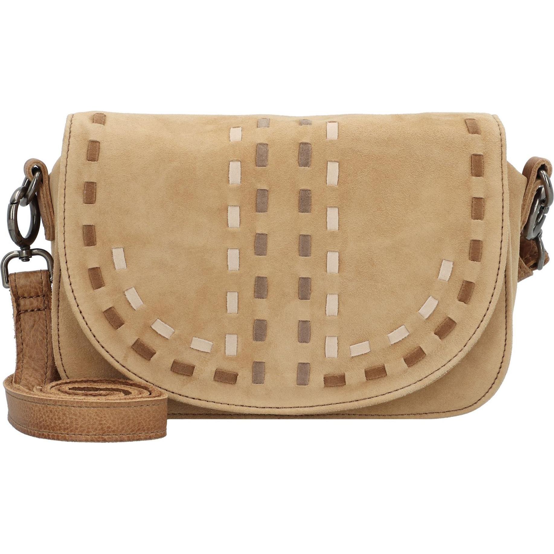 FredsBruder, Handtasche, Life Is A Umhängetasche Leder 22 cm, Braun