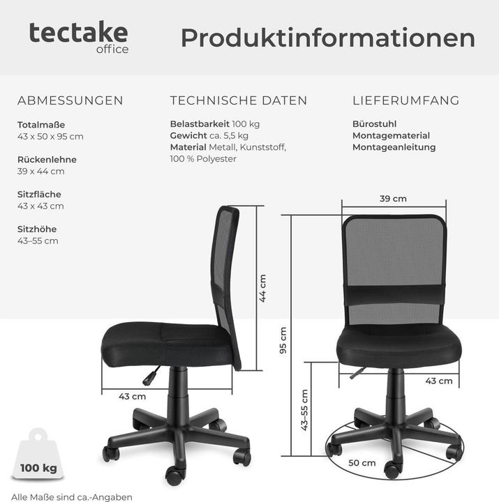 Actual product image tectake Patrick