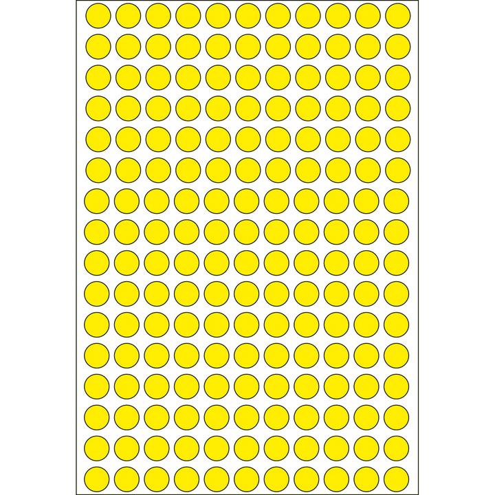 Actual product image HERMA Marking points