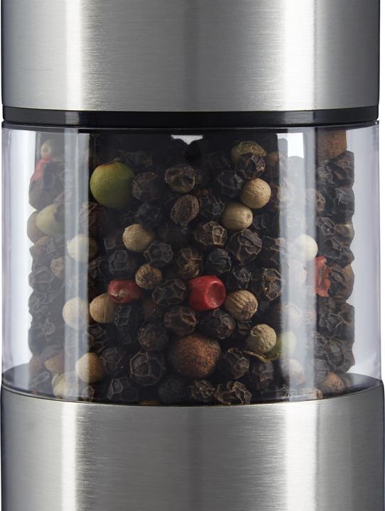 Image du produit Relaxdays Moulin à poivre électrique (Poivre, Sel, Sel marin, Piment)