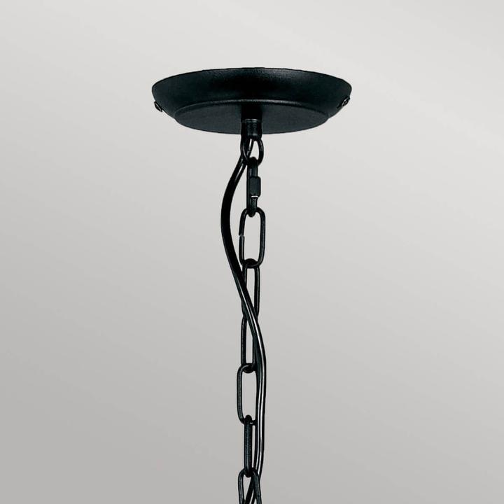Actual product image Elstead Lighting Artisan chandelier E14 5-fold black (47 cm)