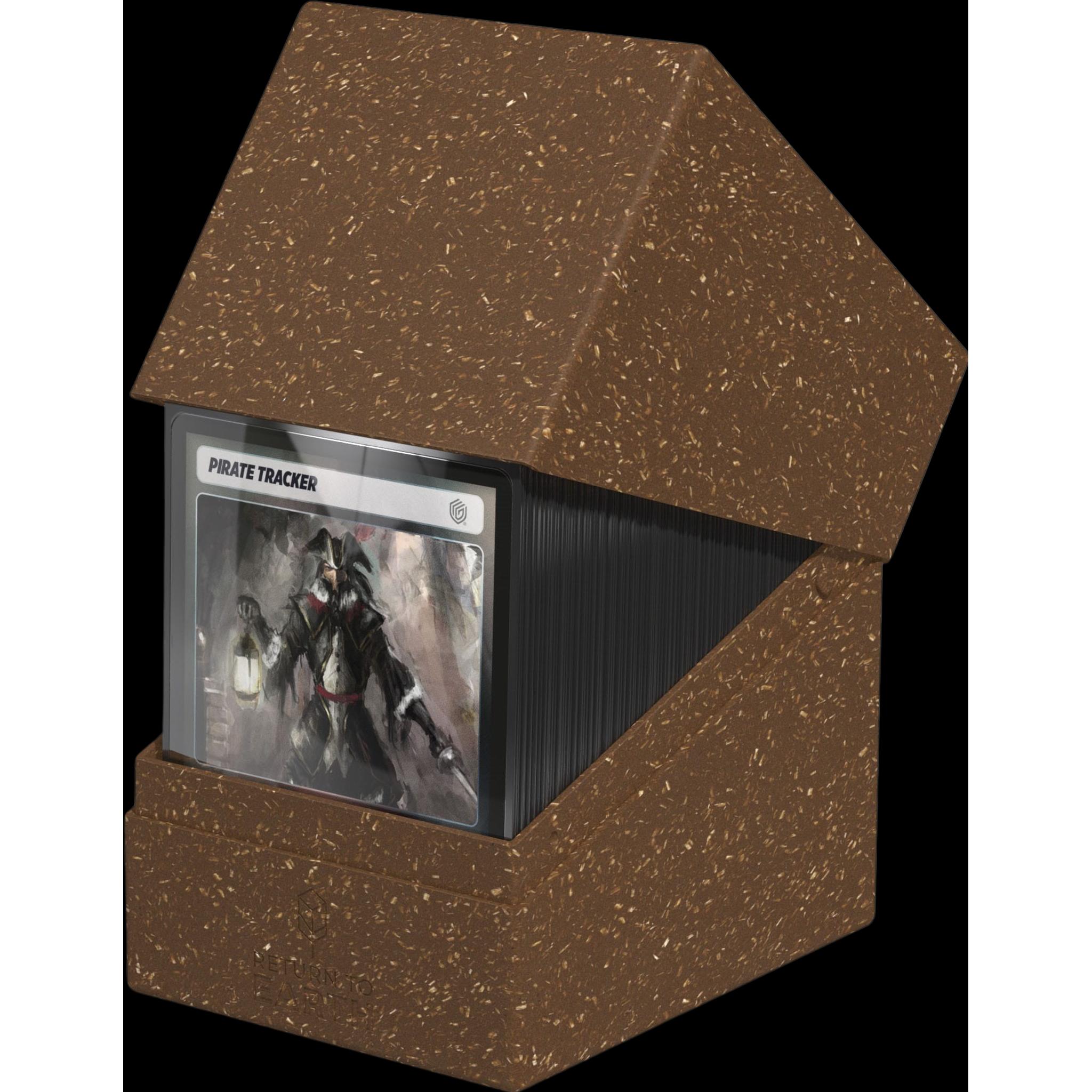 Ultimate Guard Return To Earth Boulder Deck Case 133 taille standard Marron